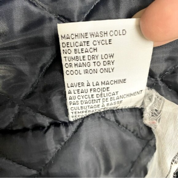 Forcefield Blue Plaid Snap Front Insulated Work Shirt Jacket Shacket M - Picture 5 of 16